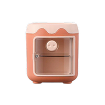 小猪笔筒ins高颜值塑料可爱卡通笔筒收纳办公室用品创意桌面收纳