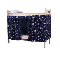 Strong blackout dormitory bed curtains for college students dormitory upper and lower bunk blackout curtains that fully surround the bed to block the bed cloth and table curtains