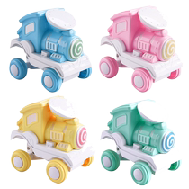 Stunt rolling train 1-3 years old 2-4 baby creative inertial pull-back car childrens fun toys for boys and girls