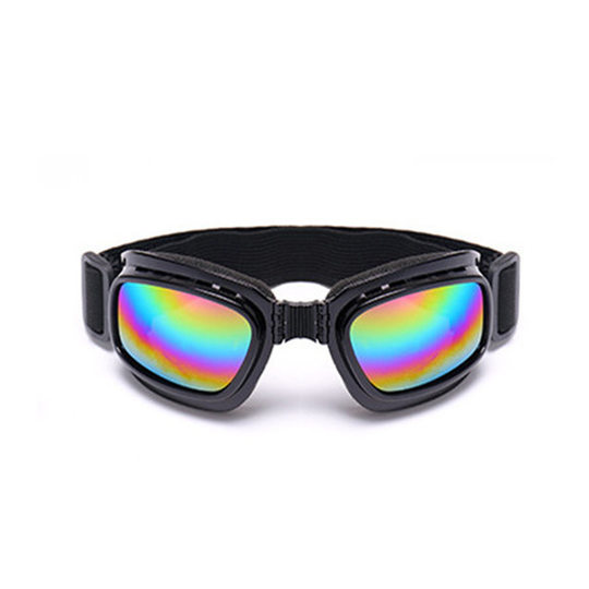 Foldable Glasses, Goggles, Protective Glasses, Goggles, Skiing, Mountaineering, Cycling, Outdoor, Anti-Impact, Anti-Ultraviolet