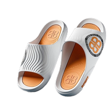 Mens summer slippers non-slip home slippers bathroom outdoor wear fashionable thick-soled silent wear-resistant couple slippers