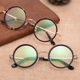 Metal Retro Eyeglass Frames Reading Glasses Unisex 2026 Plain Round New Style Health Eye Protection