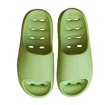 Bath slippers anti-slip leakage household hole hollow bathroom soft bottom eva ladies slippers summer couple men