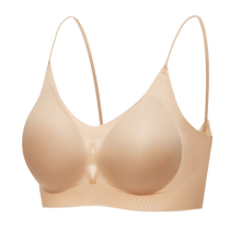 Beautiful back bra 2024 new hot style womens push-up anti-sagging ice silk sports wearable seamless all-in-one bra