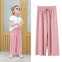 Шелковые розовые штаны