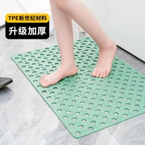 2024 large hole bathroom mat anti-slip mat household shower room bath anti-fall suction cup floor mat bathroom massage foot mat