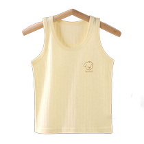 Childrens vest baby baby vest boys and girls sling boneless inside and outside wearing waistcoat sleeveless belly protection summer thin section