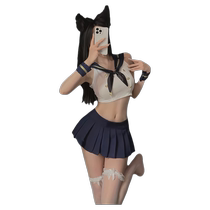 Sexy pajamas cosplay jk uniform pure desire sexy charming cos suit miniskirt suit pajamas feminine temptation