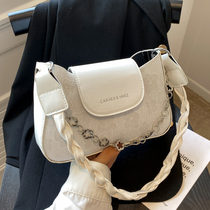 Niche bag womens spring and summer 2024 new armpit bag retro shoulder bag high-end fashion commuter crossbody bag