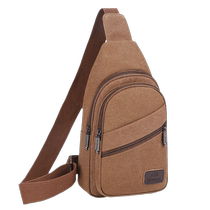 Crossbody bag mens chest bag summer backpack 2024 new style bag large capacity single shoulder sports shoulder bag mens trendy