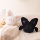 Creative Halloween Bat Round Bat Rabbit Plush Cute Sweet Pillow Plush Toy Decoration
