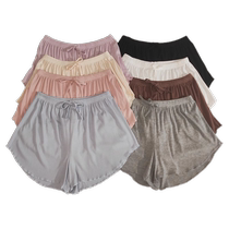 Pajamas for women in the summer of 2024 can be worn outside sexy bm style Korean style ballet shorts solid color pure desire French cotton pajamas