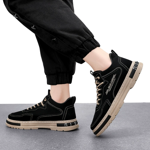 Мужская обувь, рабочие нескользящие туфли, кроссовки для отдыха, осенняя