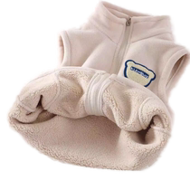 Childrens Vest 2024 Autumn and Winter New Austrian Velvet Vest Boys Girls and Baby Warm Outerwear Waistcoat Cardigan