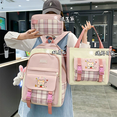 Ранец 书包女生儿童三到六年级小学生初中2024新款可爱原创大容量双肩包 Jifanpaul