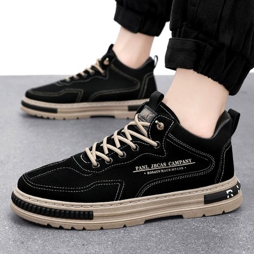 Мужская обувь, рабочие нескользящие туфли, кроссовки для отдыха, осенняя