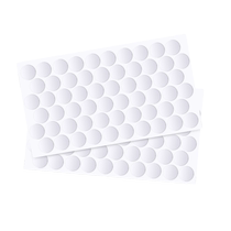 Photo stickers Nano adhesive backing stickers Double-sided tape Round sticky hook Strong blind box stickers Photo wall transparent acrylic glue dot figure invisible stickers Christmas decoration traceless stickers Birthday and wedding balloons