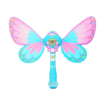 Fairy Magic Wand Bubble Machine Childrens Handheld Butterfly Wings Internet Celebrity Blowing 2024 New Princess Little Girl Toy
