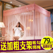 Mosquito net home 2024 nouveau plus gros support 1 5 m 1 8 crypté de cour datterrissage Princesse tattoo 1 0m double