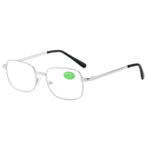 2024 New Crystal Reading Glasses Fashionable Simple Metal Anti-scratch Wear-Resistant Eye-catching Glass Reading Glasses for Men and Women