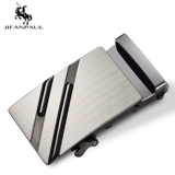 Мужской ремень, металлические штаны, пряжка, аксессуары, 3.5см