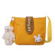 2026 Summer New Style Canvas Girl Shoulder Bag Ins Super Popular Crossbody Small Square Bag Cute Girl Backpack