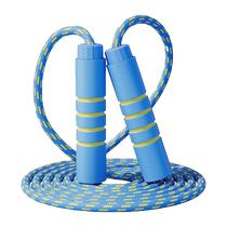 Skipping rope for children primary school students kindergarten beginners first grade rope childrens jump god fitness 6 rubber bands 5