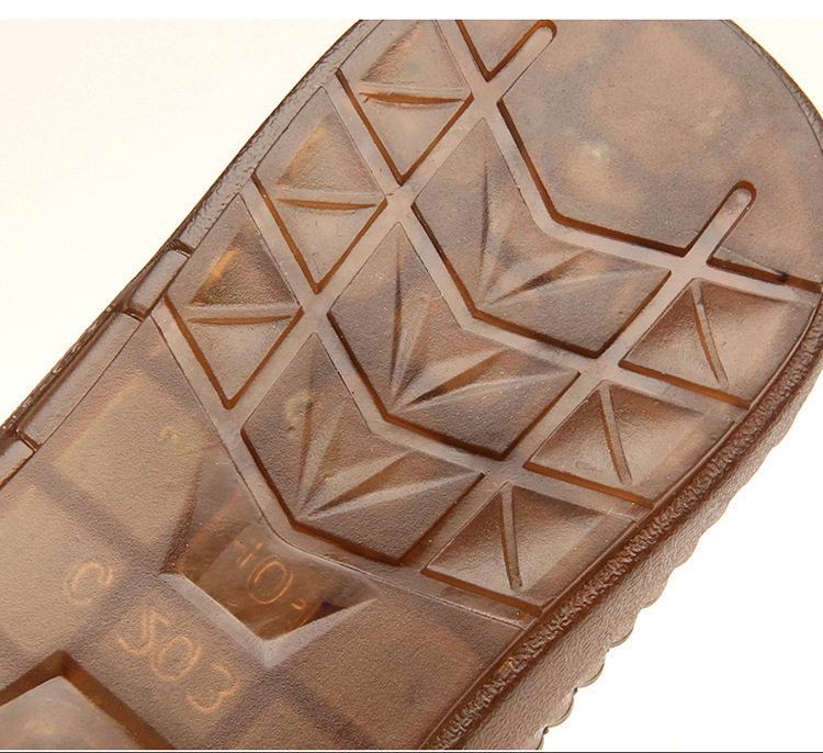 Другое сандалии 潮鞋男鞋皮面凉鞋男士夏季新款透气镂空休闲洞洞鞋软底耐磨开车鞋 Jifanpaul