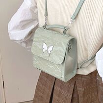 Backpack design niche bag for women 2024 new fashion personality aesthetic simple college style backpack