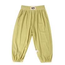 Baby anti-mosquito pants summer thin childrens casual trousers boys and girls ice silk bloomers summer baby pants