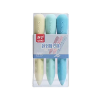 Perfectly erases large holes. Special chip-free design for eraser to write more refreshingly.