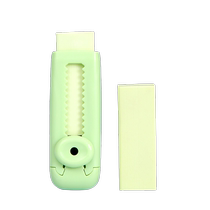 Push-pull 4B eraser for primary school students 2B like leather eraser not easy to leave marks less crumbs clean and erase words into lines childrens eraser