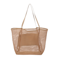 Beach bag multifunctional mesh portable travel clothing storage bag large capacity swimming fitness portable beach bag