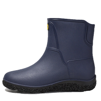 Bottes de pluie antidérapantes chaussures imperméables à tube court pour hommes à la mode bottes de pluie basses pour femmes chaussures en caoutchouc de cuisine couvre-chaussures chaussures de lavage de voiture de pêche et de protection du travail