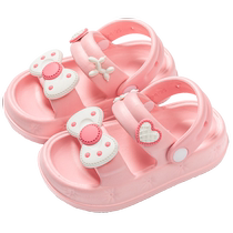 Girls Sandals Summer Style 2024 Hot Style Girls Sandals Cute Soft Sole Anti-Slip Home Outdoor Girls Beach Shoes