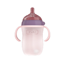 Newborn 0-1 years old and above 2 years old 3 drinking cups baby baby bottle 6 months learning drinking cup anti-colic straw cup