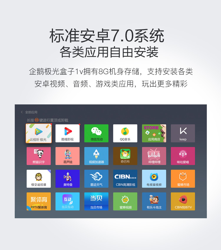 bộ phát sóng wifi Tencent / Tencent Penguin Aurora 1v TV Box Android Smart Network Set Top Box 6K HD Player AI Voice Dual Band Wifi Wireless 4K Bluetooth Skyworth Video kich song wifi