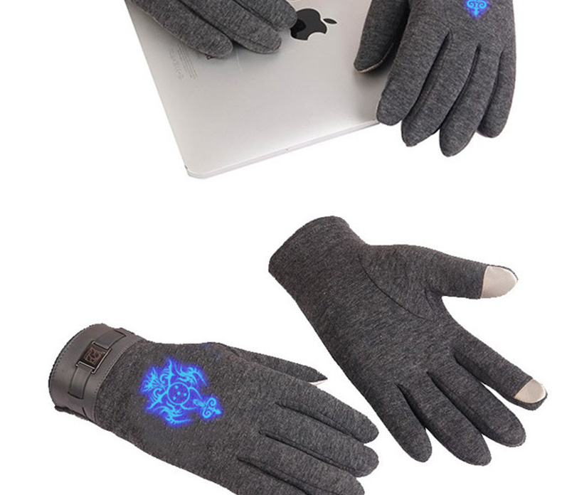 Gants pour homme ANCHISAURUS en velours - Ref 2781293 Image 15