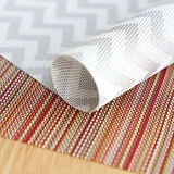 Сортировать подушку для обеденного стола в стиле японской стили ПВХ против стекла подушки для подушки для подушки европейской в ​​стиле западных продуктов.