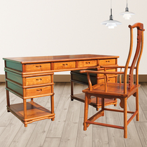 New Chinese style desk hedgehog rosewood furniture solid wood rosewood desk all solid wood writing desk