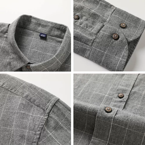 南极人 Весенняя рубашка в английском стиле, универсальный лонгслив, в британском стиле, облегающий крой