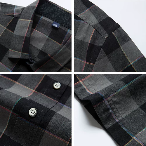 南极人 Хлопковая летняя одежда, рубашка, кардиган, облегающий крой