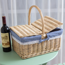 Fuji collects picnic basket knitting basket supplies Netred necessity shopping basket handcuff basket fruit basket