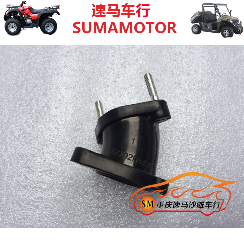 Construction of Loncin Bashan 250 water-cooled ATV engine intake pipe