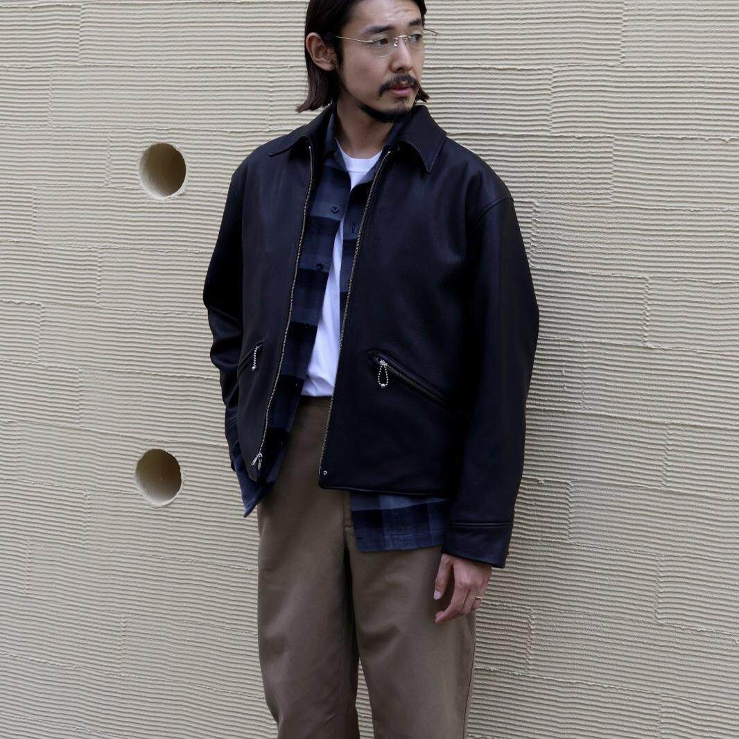 订购OLD JOE PATINA DEERSKIN THURLOW JACKET 新西兰原皮夹克