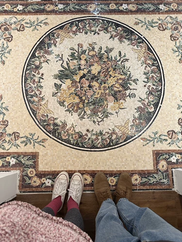 Натуральная мраморная мозаика, головоломка, фонтан, ковер, делается под заказ, в американском стиле