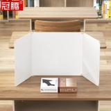 Рабочие рабочие настольные компьютеры Balprs Plus Computer Desk Privacy Partition может сложить пластиковый перегородка.