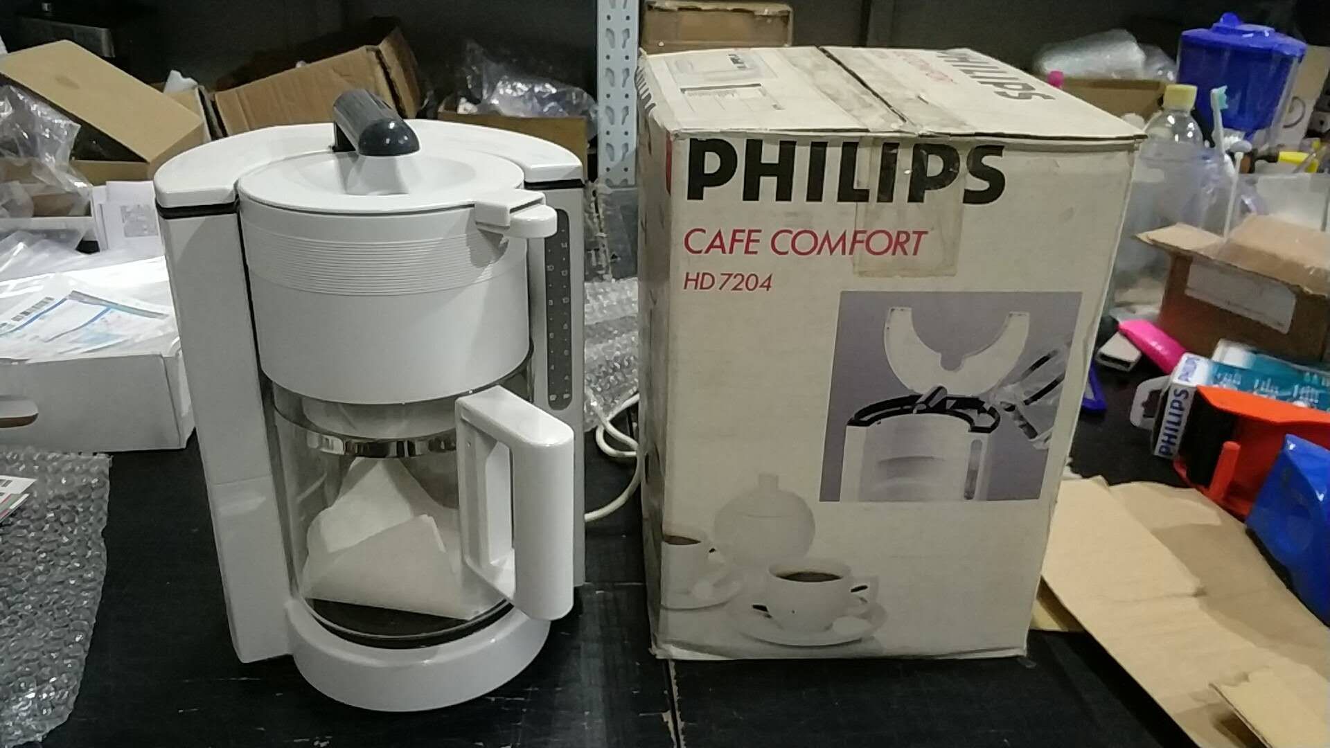 Máy pha cà phê Philips / Philips HD7204HD7202 Máy pha cà phê tự động của Mỹ - Máy pha cà phê máy pha cà phê văn phòng