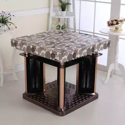 PU leather table cover grill fire frame leather cover Electric heating furnace Electric oven grill fire quilt leather cover Leather desktop Mahjong table leather cover