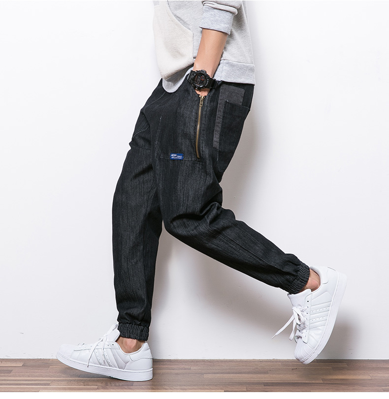 Jeans pour jeunesse Sarouel en coton pour automne - Ref 1462813 Image 7
